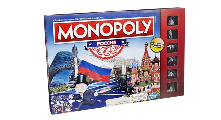 Игра Монополия Россия распечатать игровое поле