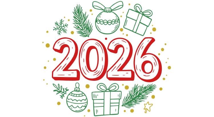 Большой разрезной плакат Дедушка Мороз