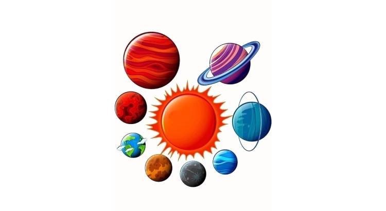 Обучающие карточки Планеты