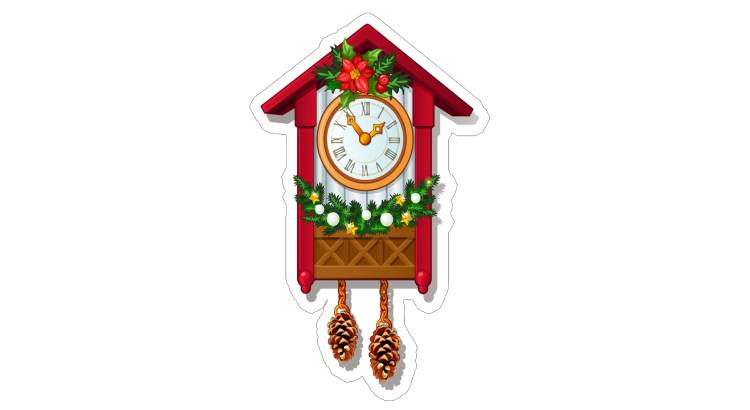 Новогодние открытки-раскраски шаблоны